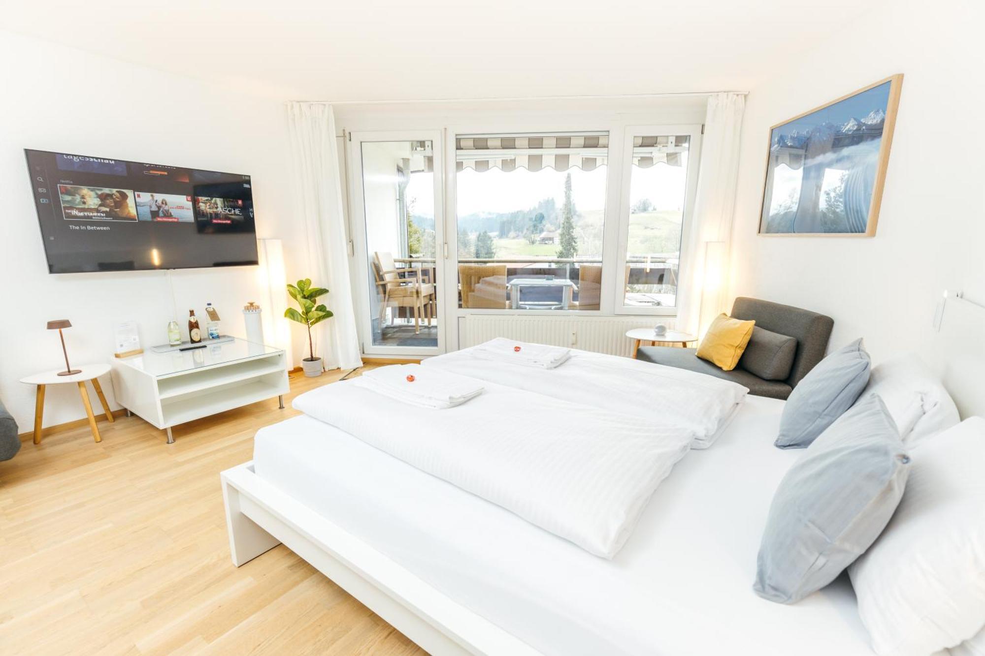 Heimatel - Suiten, Apartments Und Studios Scheidegg Buitenkant foto