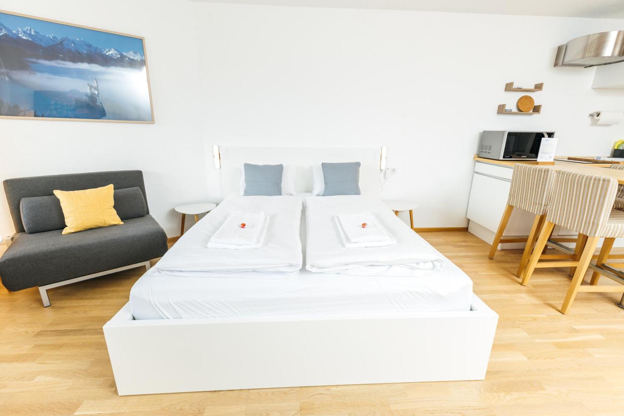 Heimatel - Suiten, Apartments Und Studios Scheidegg Buitenkant foto