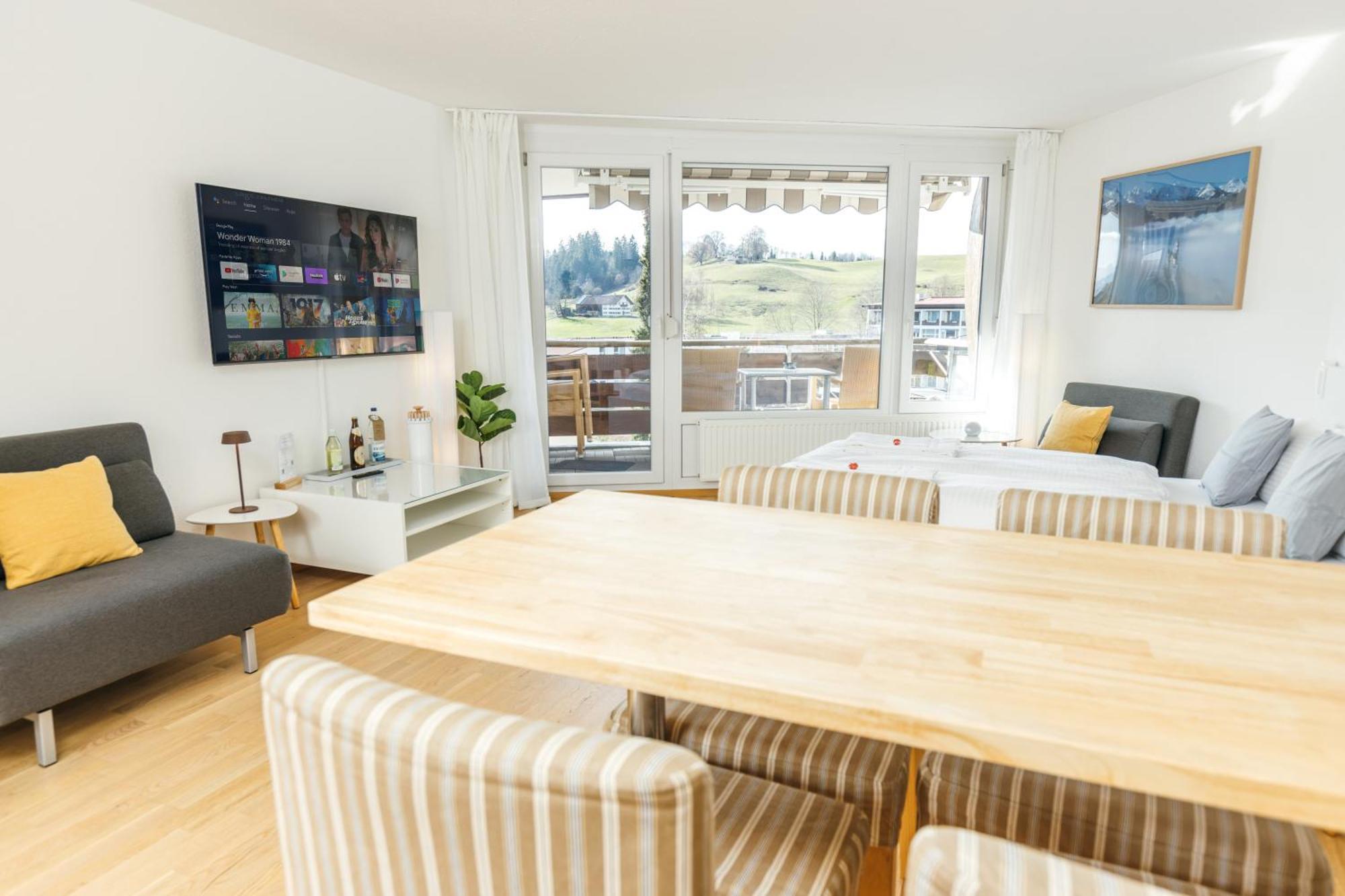 Heimatel - Suiten, Apartments Und Studios Scheidegg Buitenkant foto