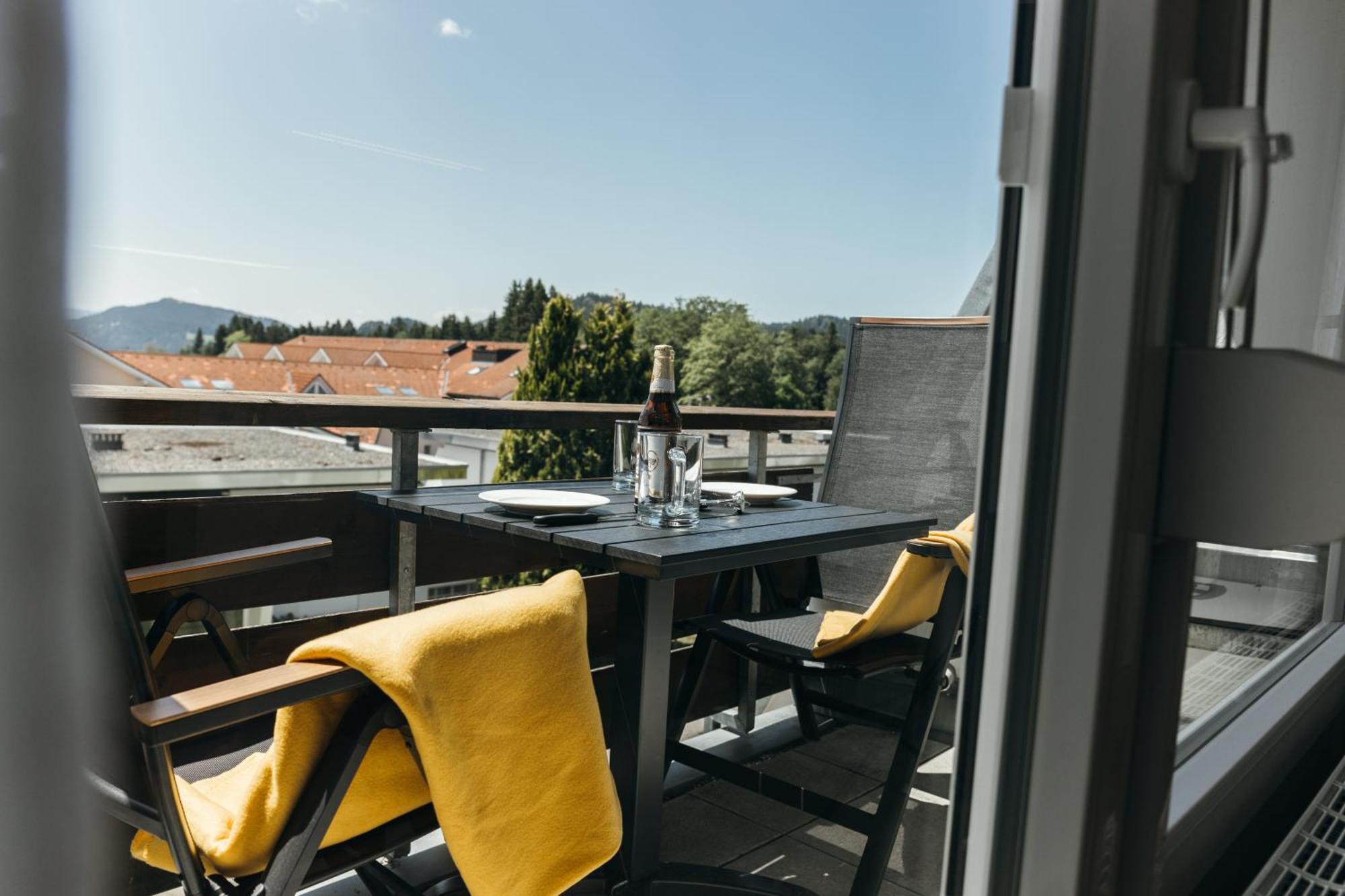 Heimatel - Suiten, Apartments Und Studios Scheidegg Buitenkant foto